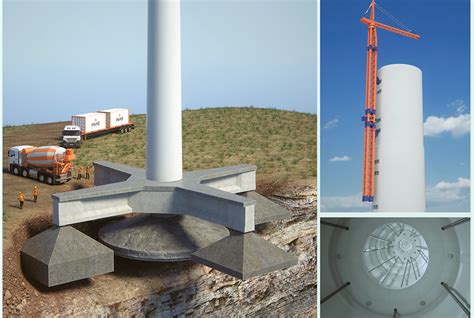 How much concrete and steel is needed to build new wind turbines.